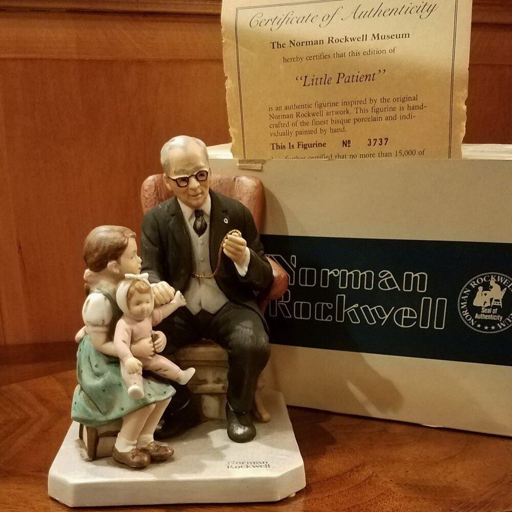 Norman Rockwell "Little Patient" Figurine